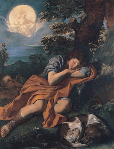 Diane und Endymion von Pier Francesco Mola